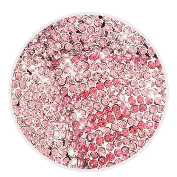 NEW Sparkling Bling Crystal Rhinestone Bow Clutch Purse: Pink Gold Silve… - Picture 7 of 17